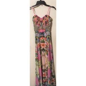 Floral prom dress